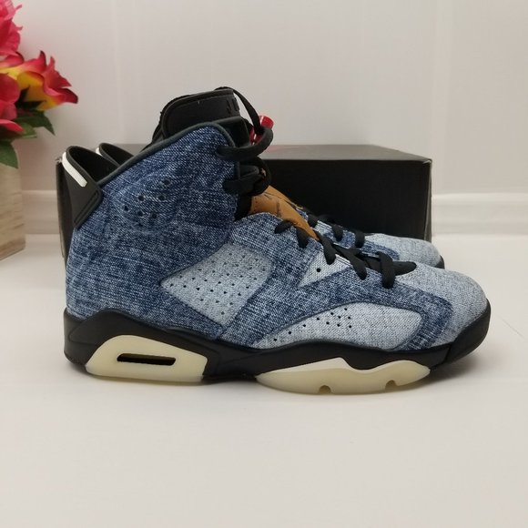 Jordan 6 Retro Washed Denim - Picture 6 of 6